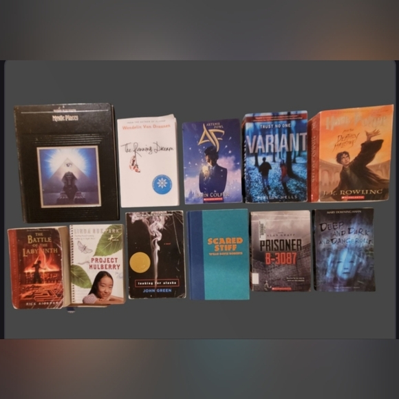 LOT 16 YOUNG ADULT FICTION/FANTASY/SUSPENSE BOOKS JERRY SPINELLI ~ HARRY POTTER - Picture 2 of 4